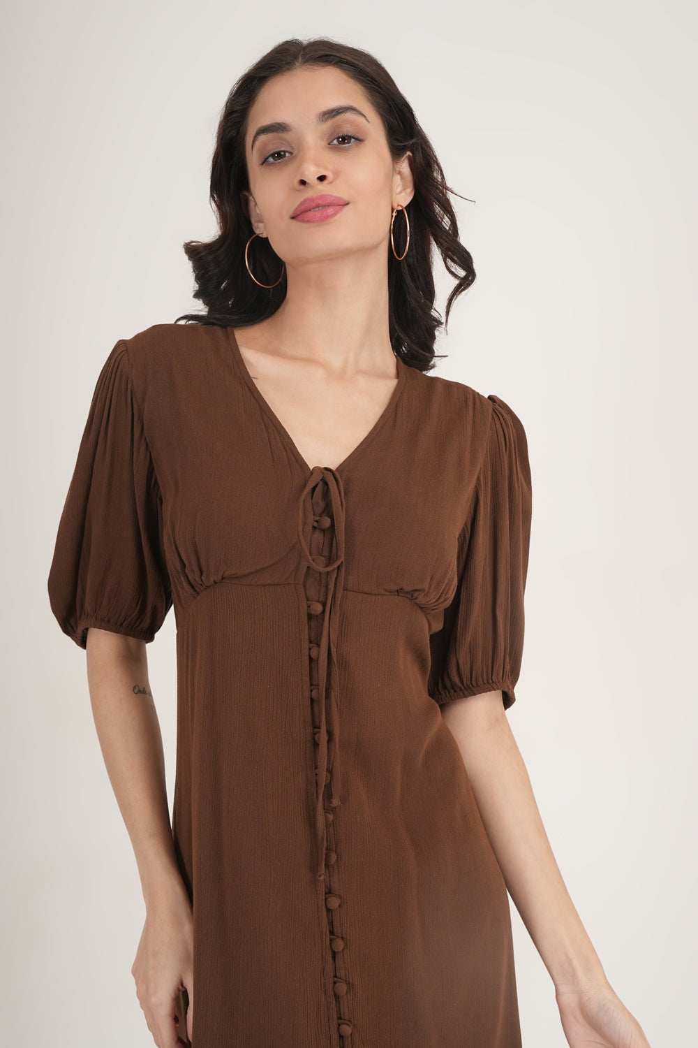 WESTERN REGULAR CASUAL SOLID DRESSES - extra image 6