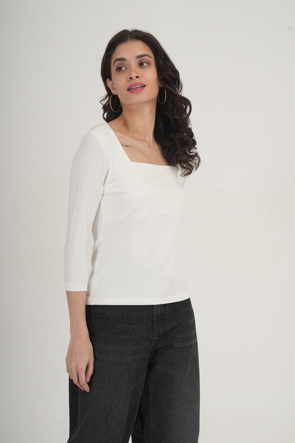 WESTERN REGULAR FIT CASUAL SOLID TOPS - extra image 6