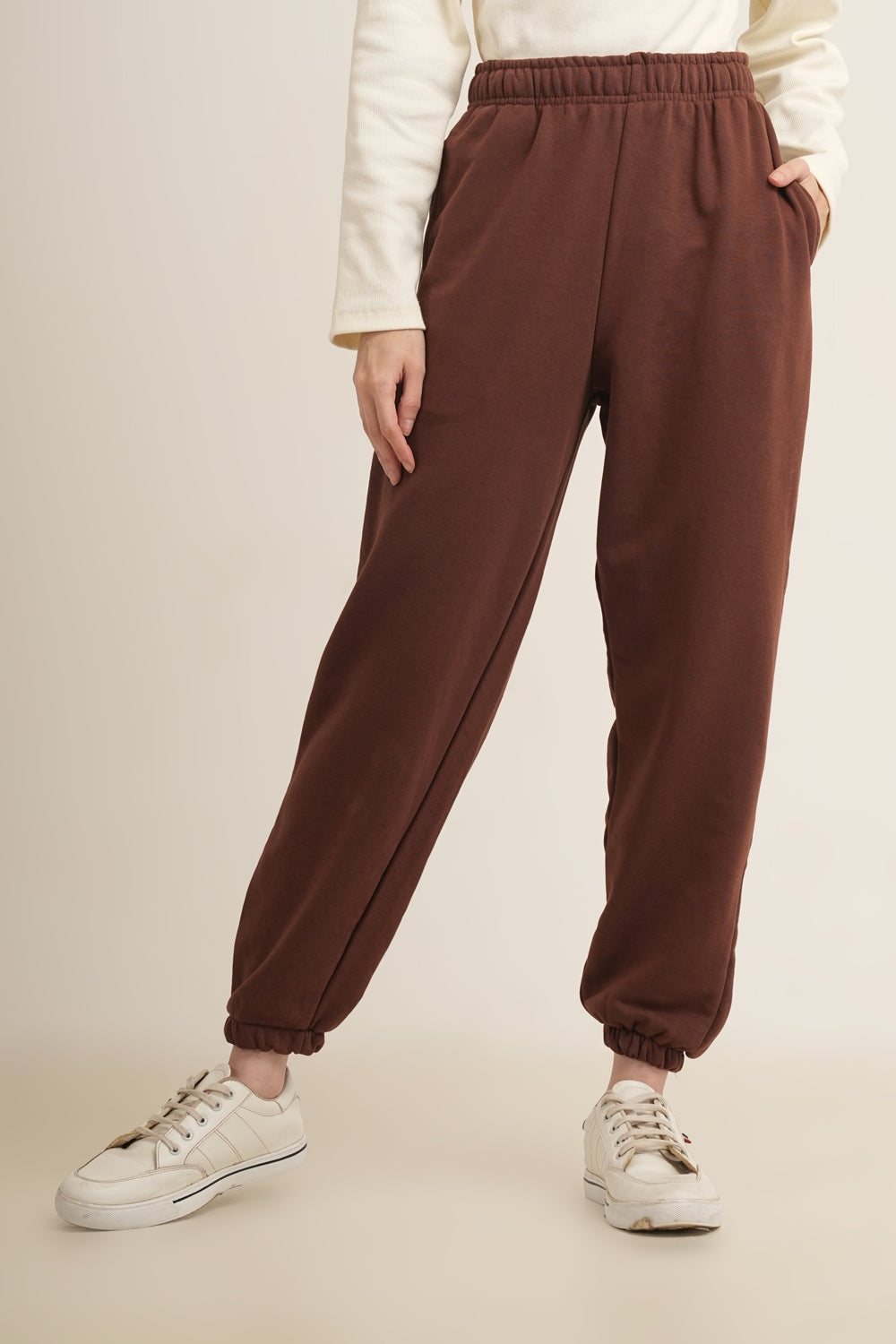 WESTERN REGULAR FIT CASUAL SOLID TRACKPANTS - extra image 6