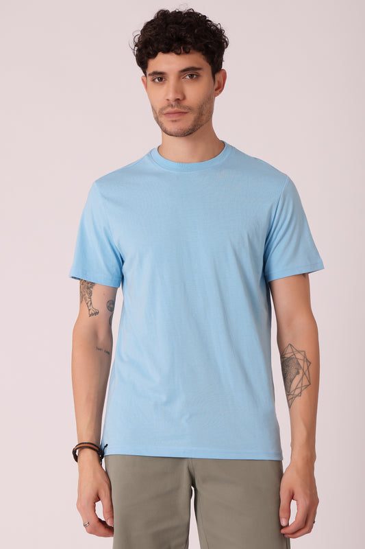 Men's Regular fit solid Tshirt
