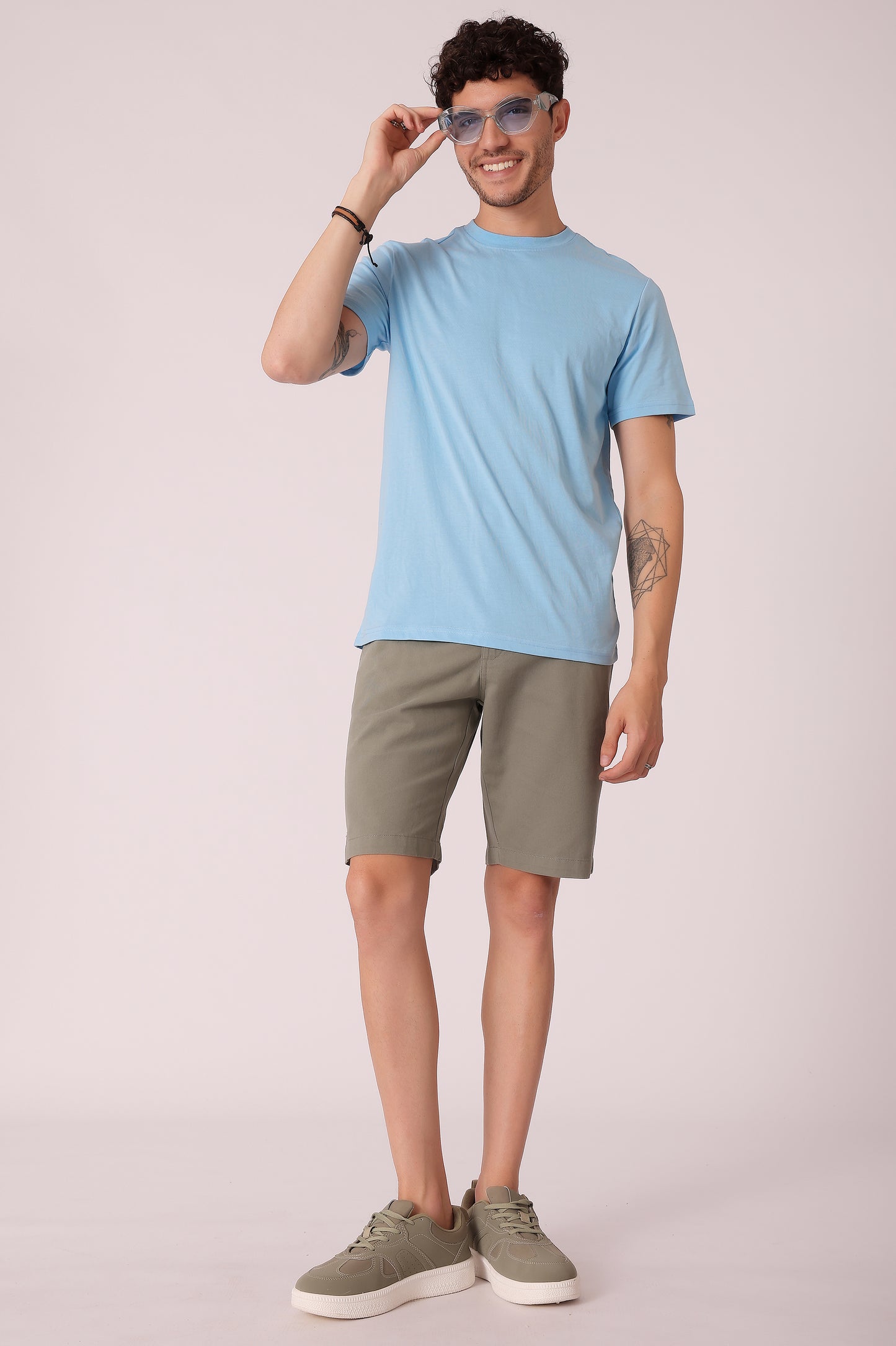 Men's Regular fit solid Tshirt - extra image 5