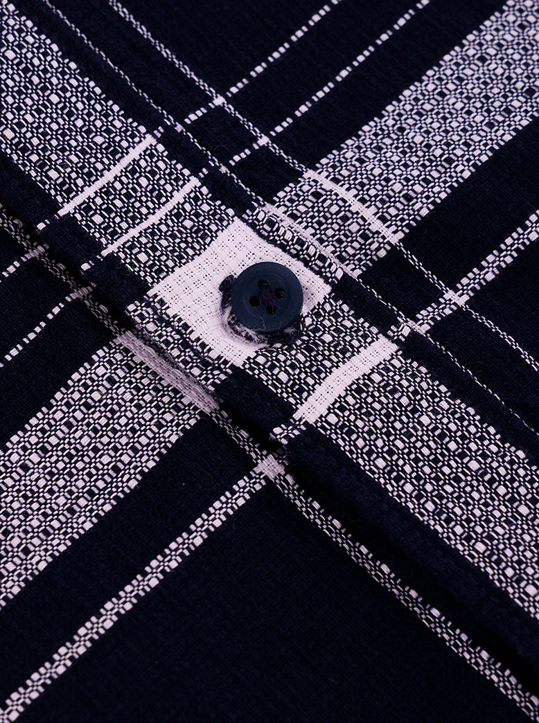 Men's cotton Checks Shirt Half Sleeve - extra image 4