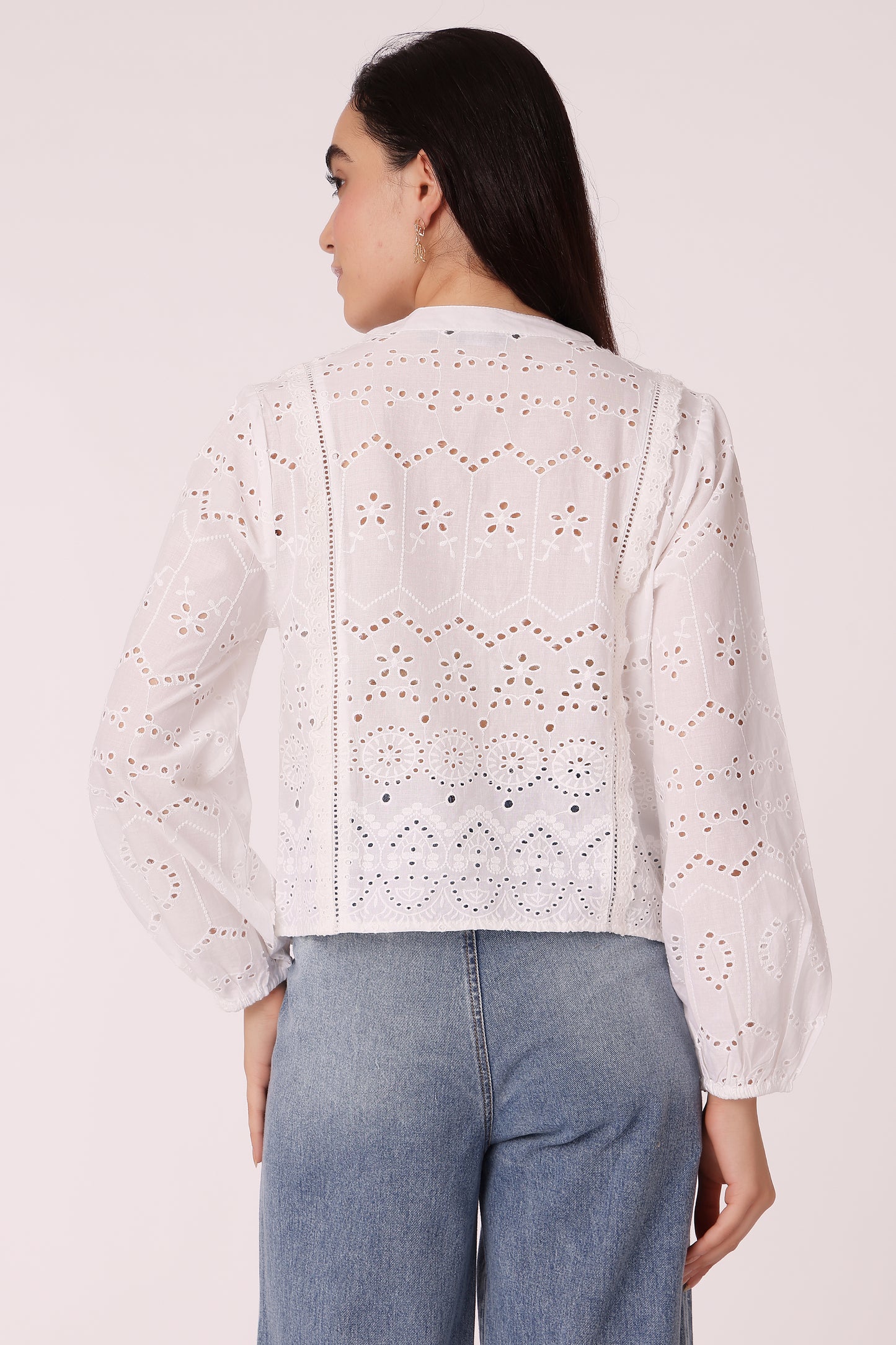 women schiffli shirt - extra image 2