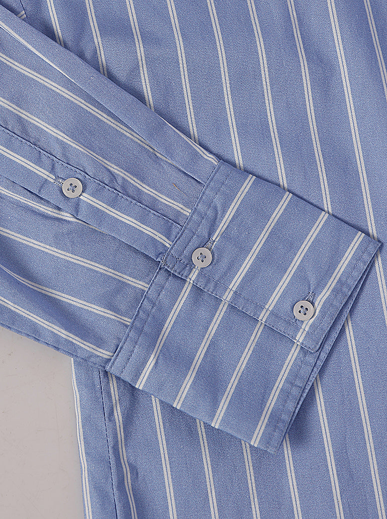 striped cotton shirt - extra image 6