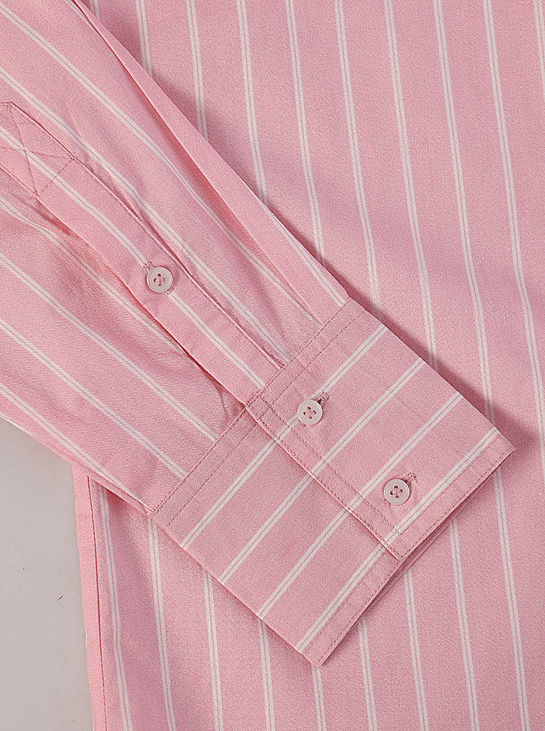 striped cotton shirt - extra image 6