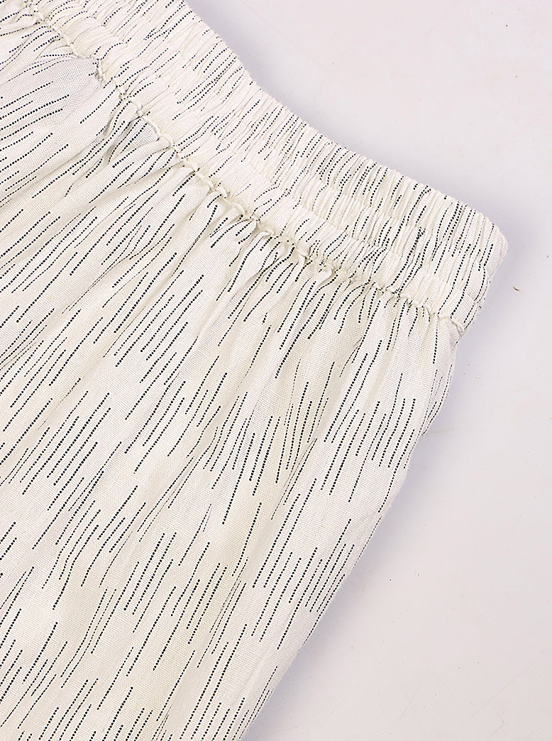 woven cotton slub pants - extra image 6