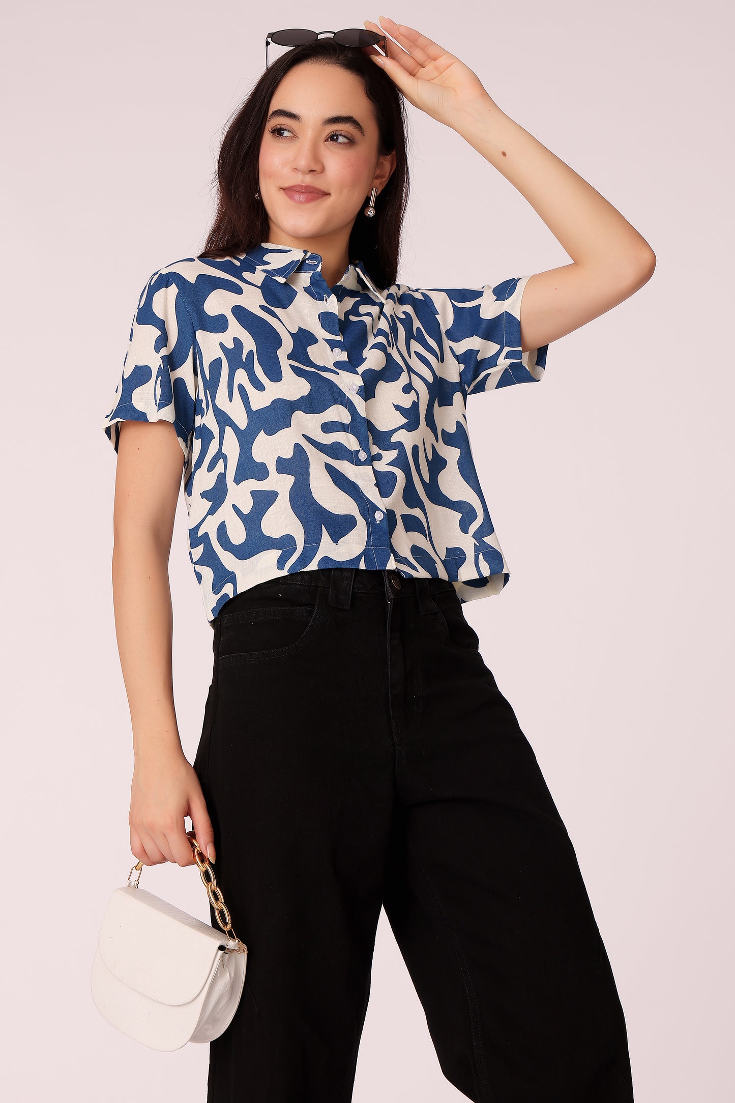 all-over printed casual shirt - extra image 3