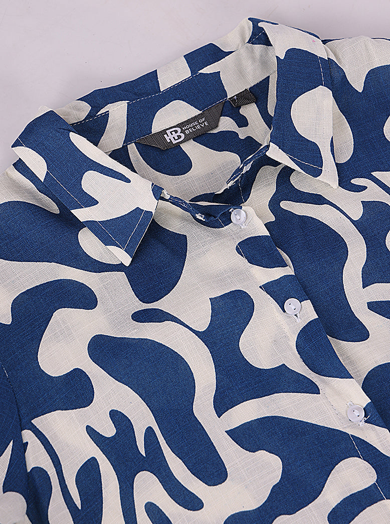 all-over printed casual shirt - extra image 5