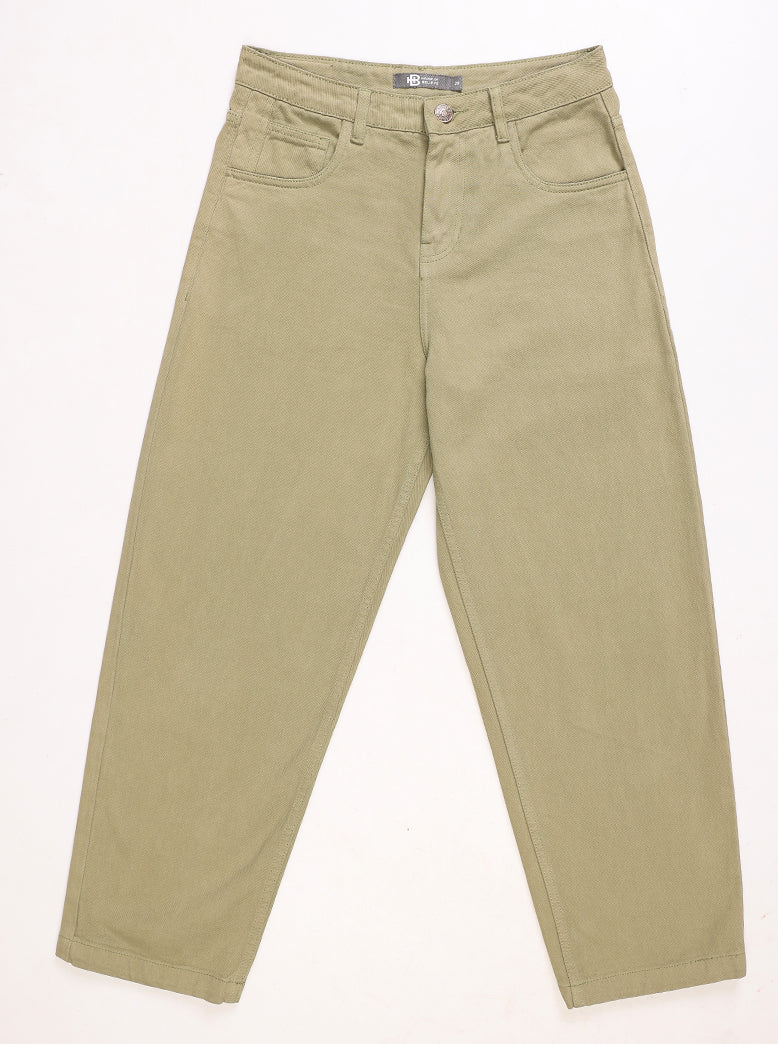wide leg high-rise jeans - extra image 4