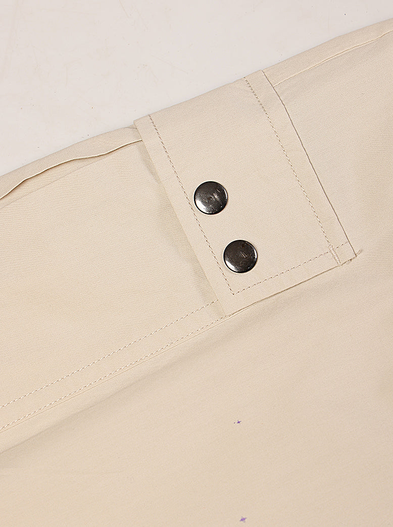 western cargo casual solid color pants - extra image 5
