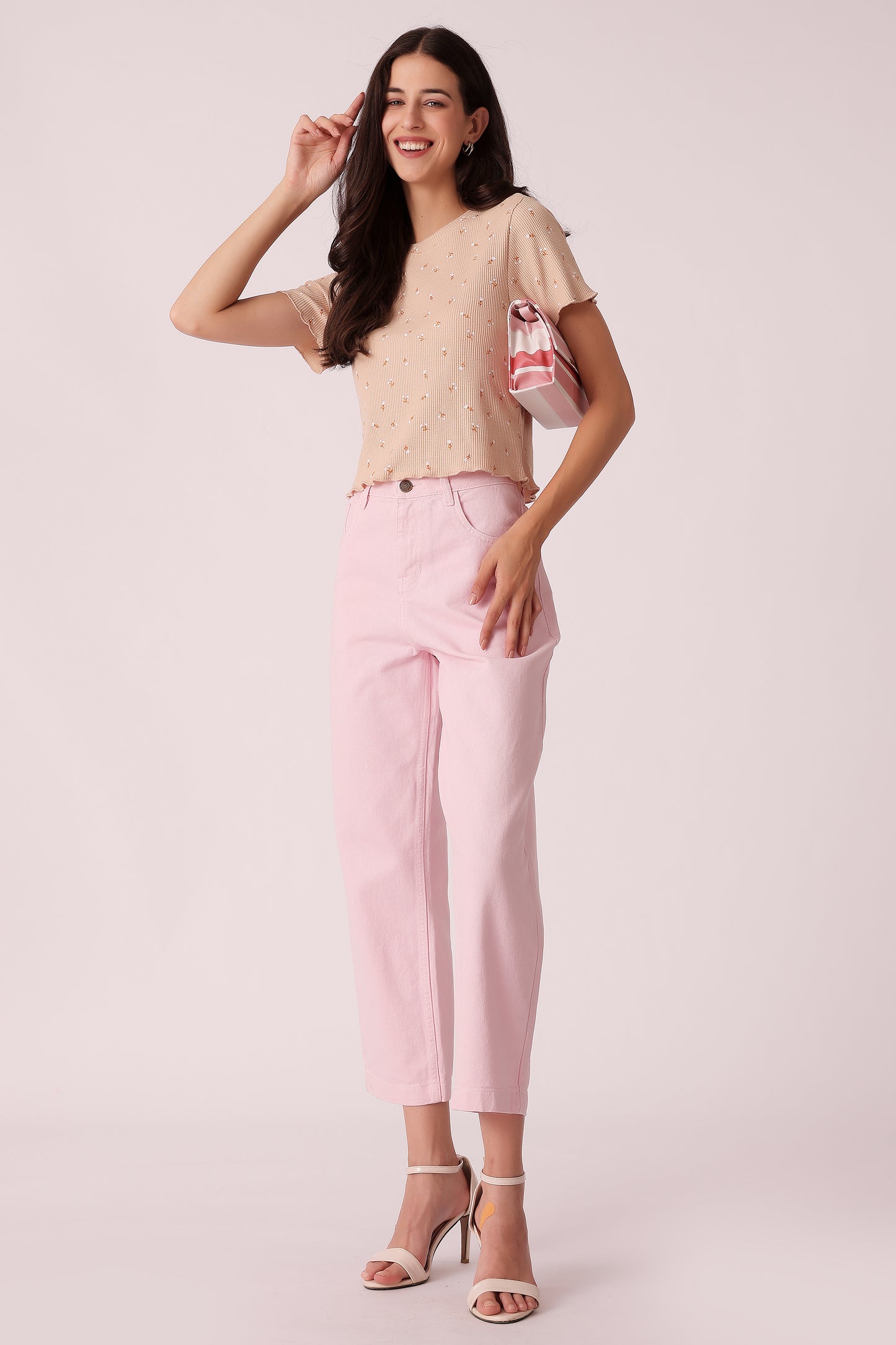 womens ribbed all over top - extra image 3