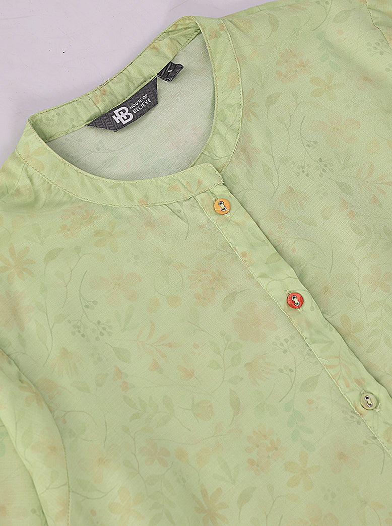 ETHNIC REGULAR FIT CASUAL PLACEMENT PRINT CORD SET - extra image 4