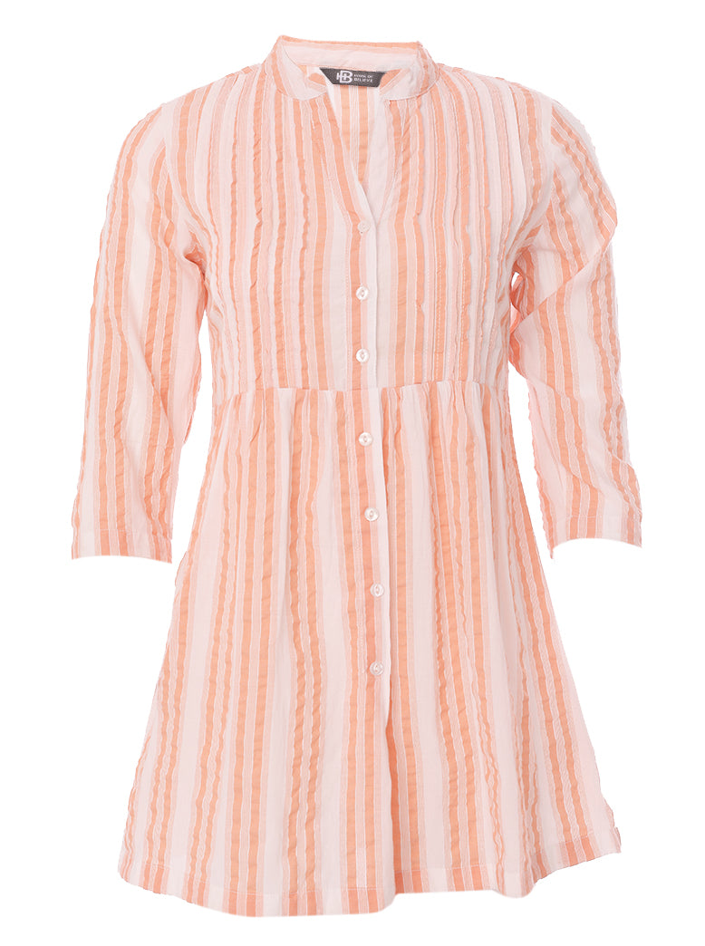 ETHNIC REGULAR FIT STRIPES TUNIC - extra image 4