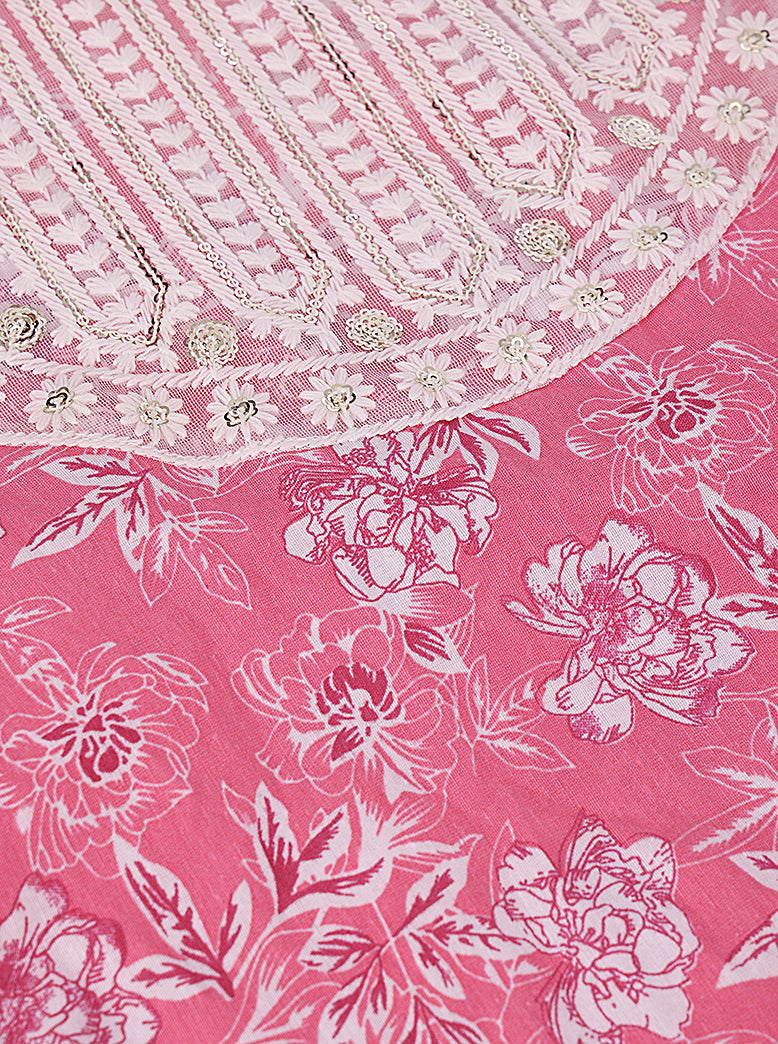 ETHNIC REGULAR FIT ALL OVER PRINT KURTA - extra image 5