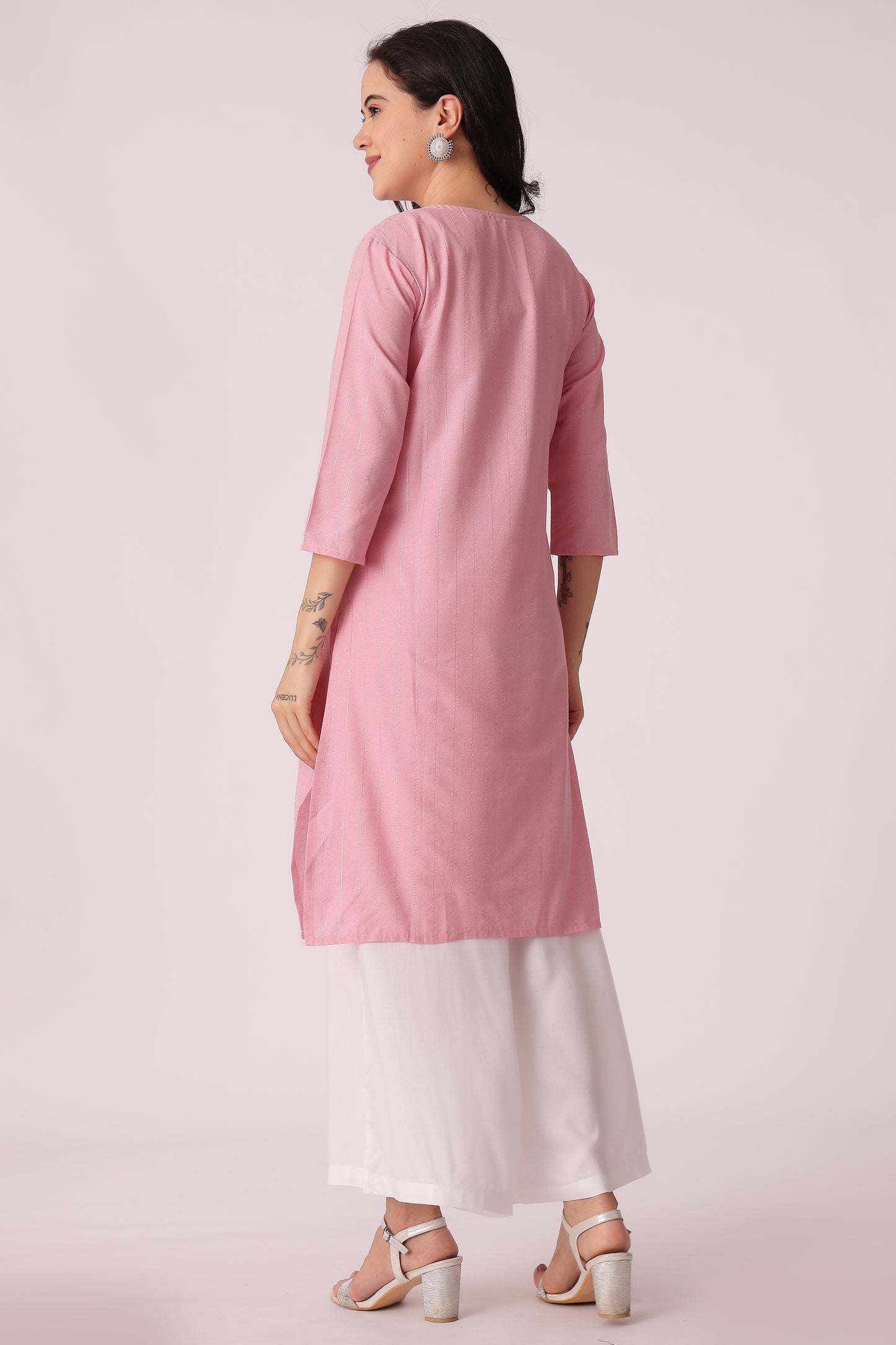 ETHNIC REGULAR FIT EMBROIDERY KURTA - extra image 2