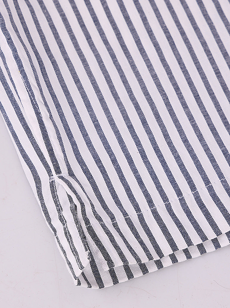 Men's Stripe Seersucker Shirt Half Sleeve - extra image 5