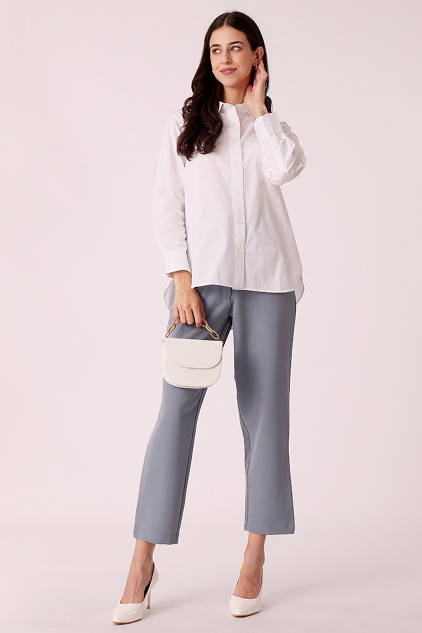western regular fit casual solid pants - extra image 3