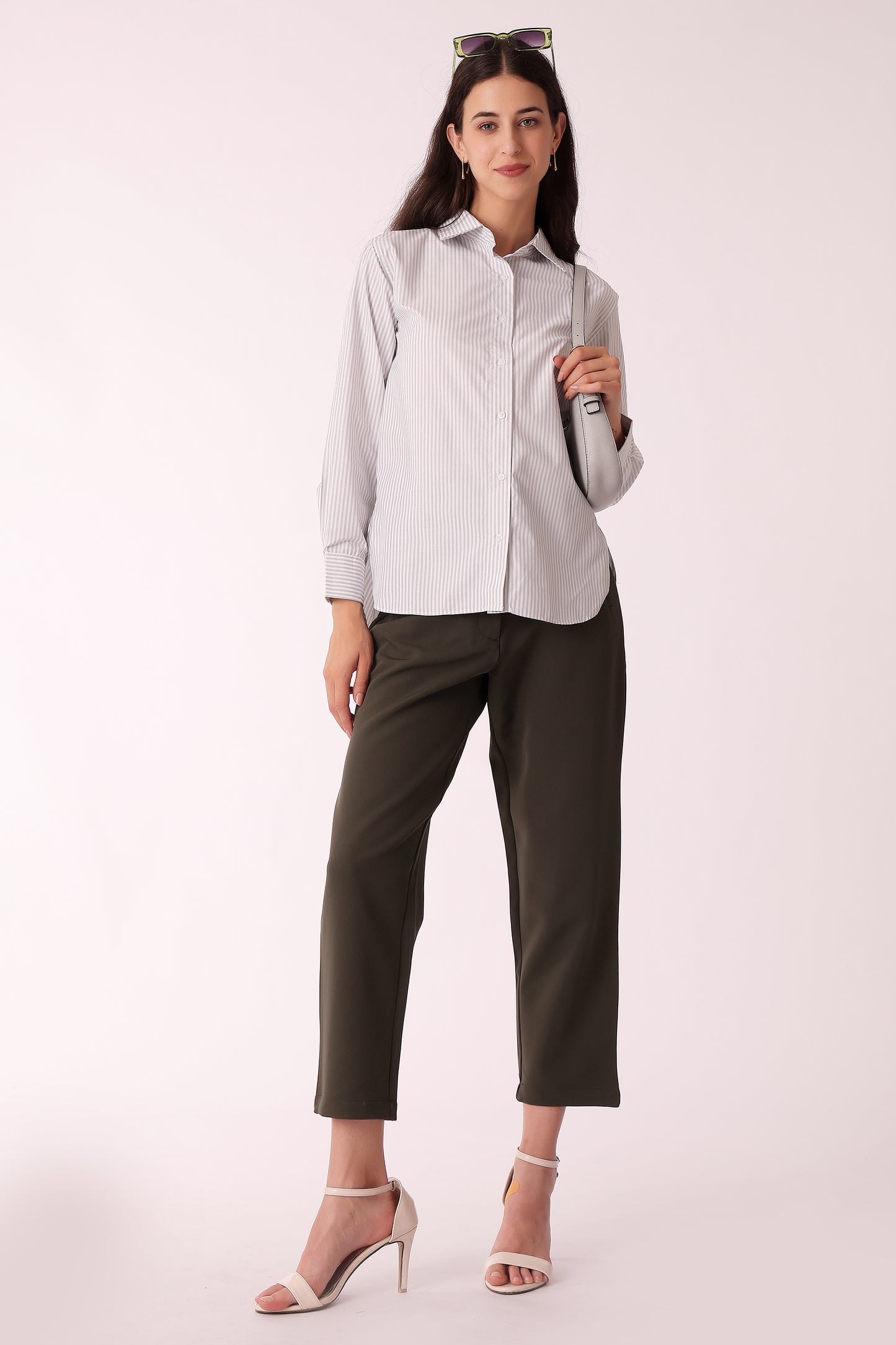 western regular fit casual solid pants - extra image 3