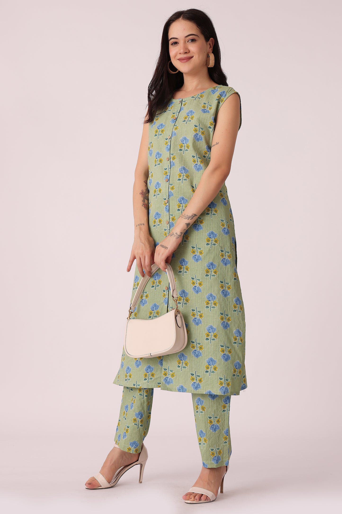 ETHNIC REGULAR FIT ALL OVER PRINT 2PCS SET - extra image 3