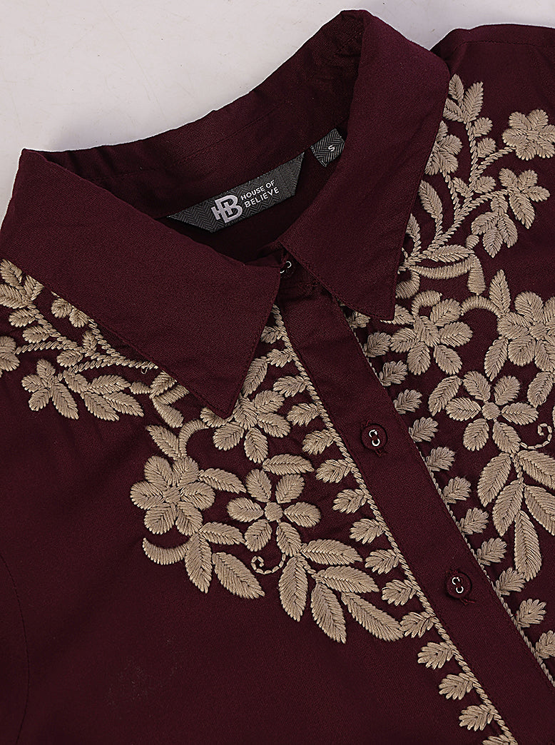 ETHNIC STRAIGHT FIT EMBROIDERY CORD SET - extra image 4