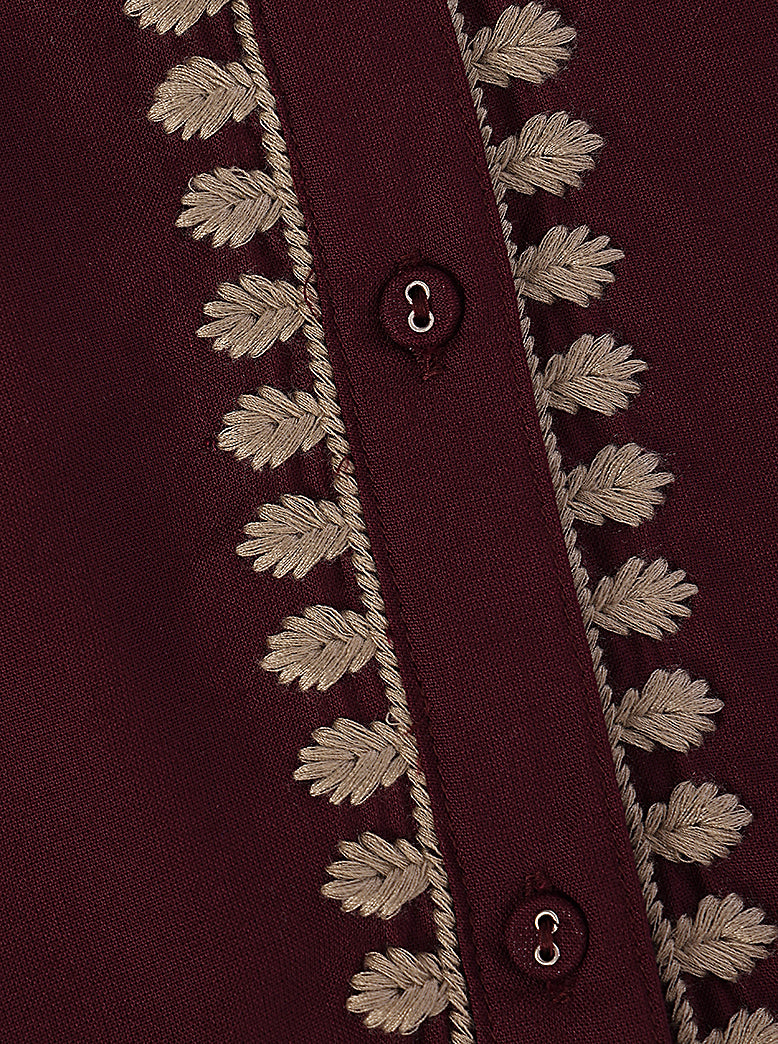 ETHNIC STRAIGHT FIT EMBROIDERY CORD SET - extra image 6