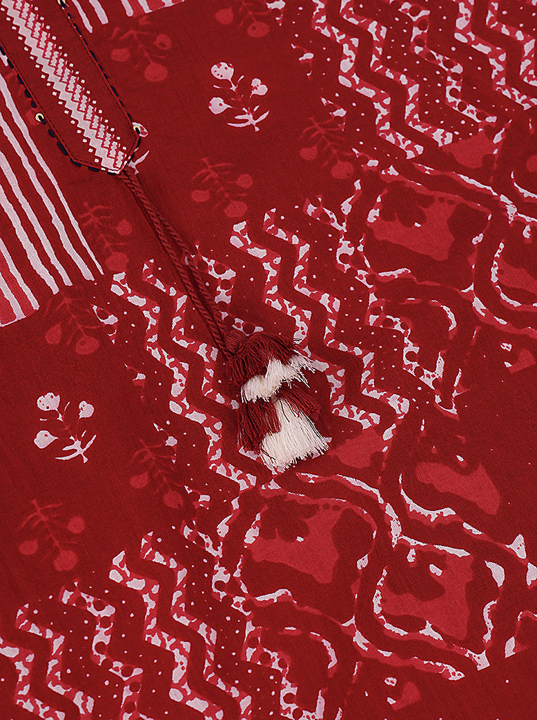 ETHNIC STRAIGHT FIT EMBROIDERY 2PCS SET - extra image 6