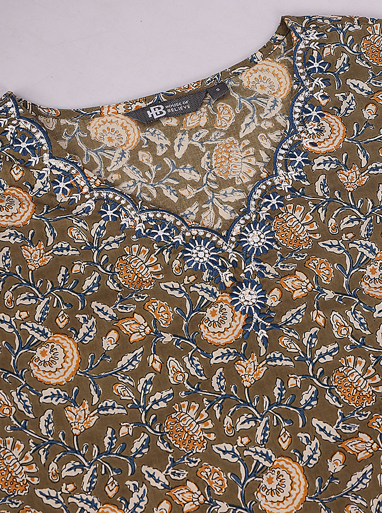 ETHNIC REGULAR FIT EMBROIDERY TUNIC - extra image 4