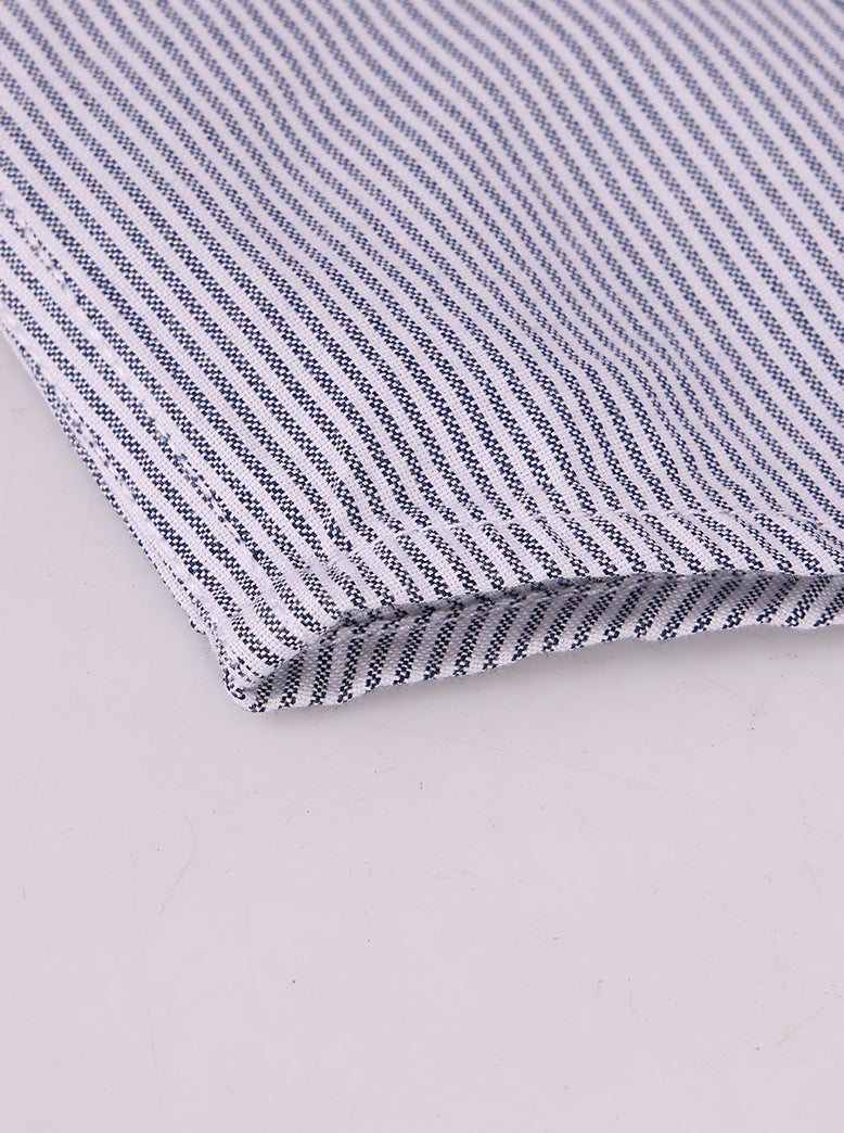 Men's Oxford Stripe Shirts Half sleeve - extra image 6