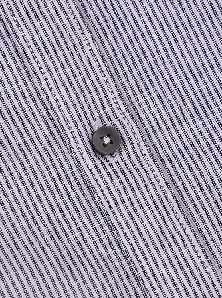 Men's Oxford Stripe Shirts Half sleeve - extra image 5