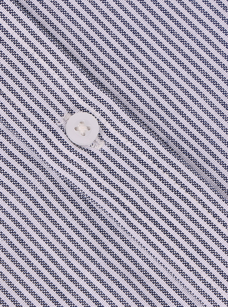 Men's Oxford Stripe Shirts Half sleeve - extra image 5