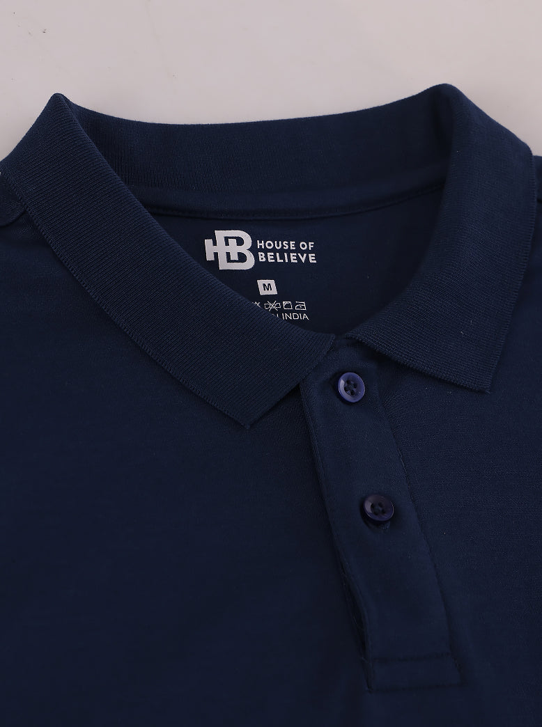 Men's Regular Fit Interlock Polo Tshirt - extra image 6