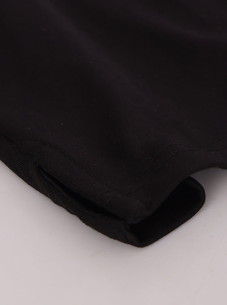 Men's Snap Button Collar Interlock Polo Tshirt - extra image 4