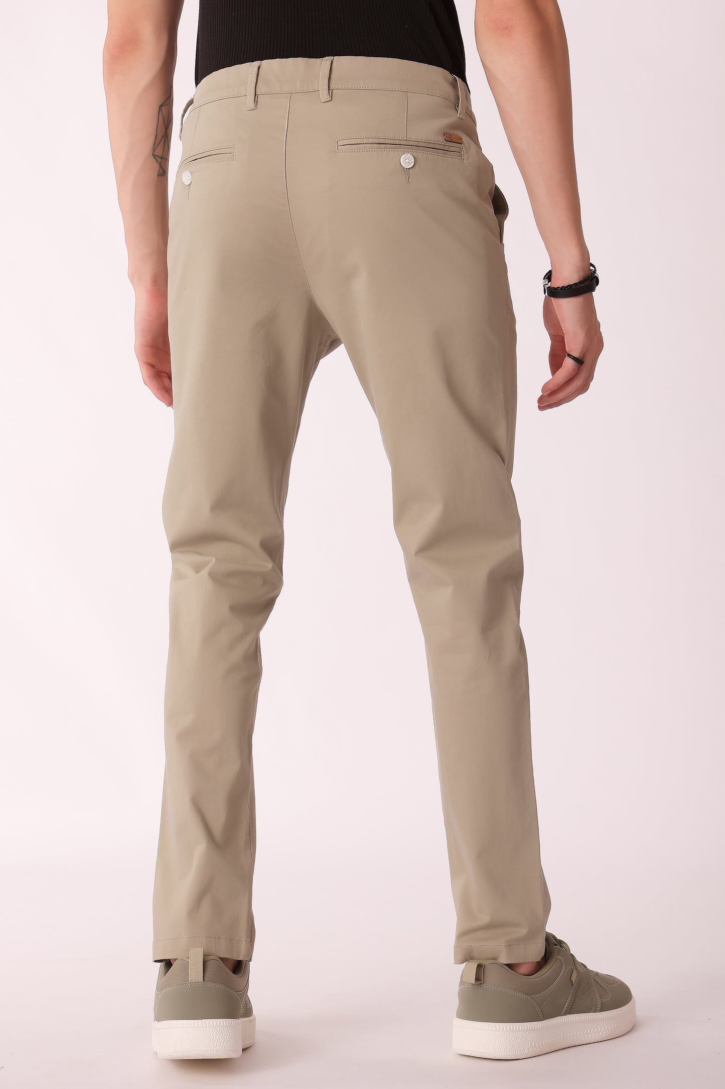 Men's Cotton stretch Slim Fit Chinos - extra image 6