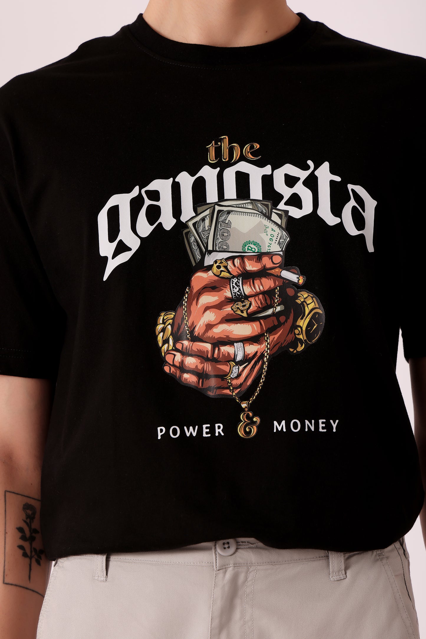 Men's Oversized Cotton Graphic Tshirts - extra image 4