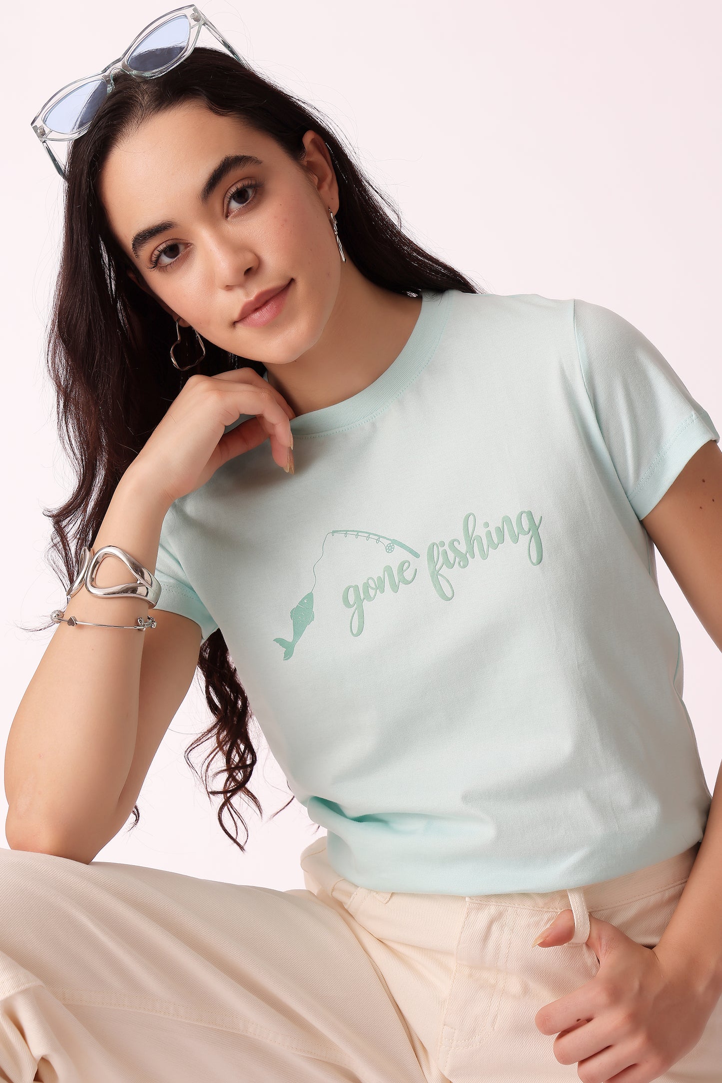 western oversized fit casual print t-shirts - extra image 3