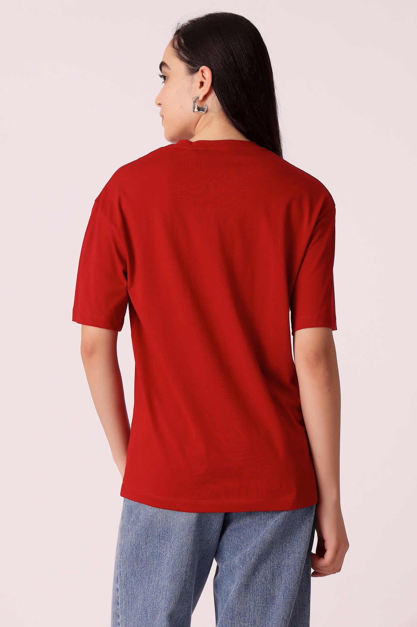 western oversized fit casual print t-shirts - extra image 2