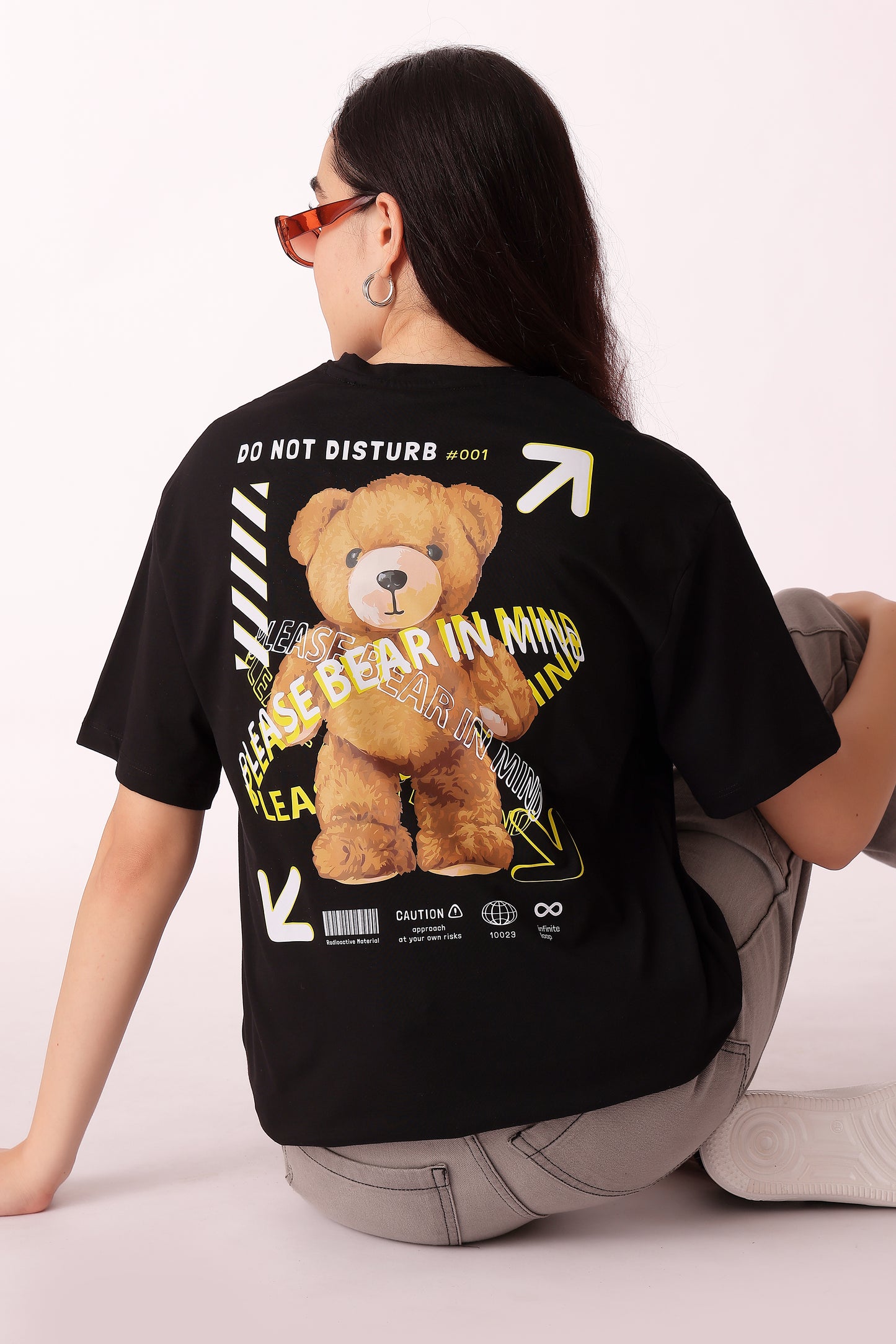 western oversized fit casual print t-shirts - extra image 3