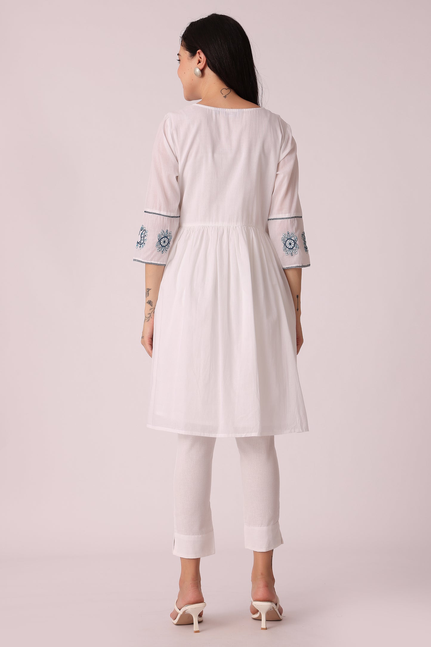 ETHNIC REGULAR FIT EMBROIDERY DRESSES - extra image 2
