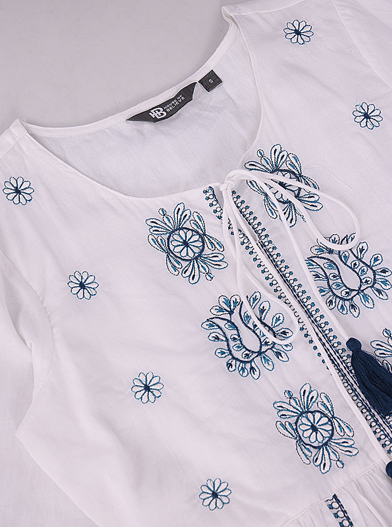ETHNIC REGULAR FIT EMBROIDERY DRESSES - extra image 4