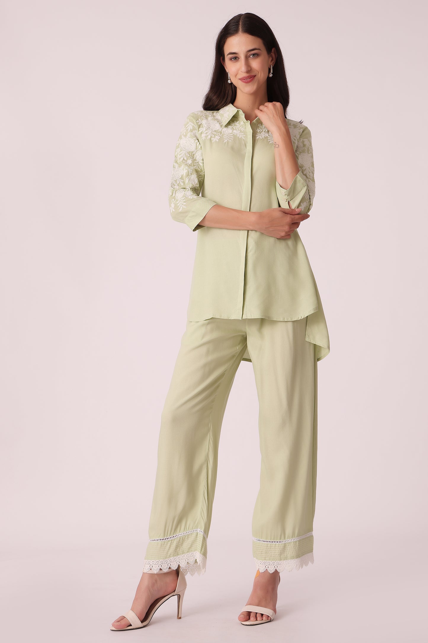 ETHNIC REGULAR FIT EMBROIDERY CORD SET - extra image 3