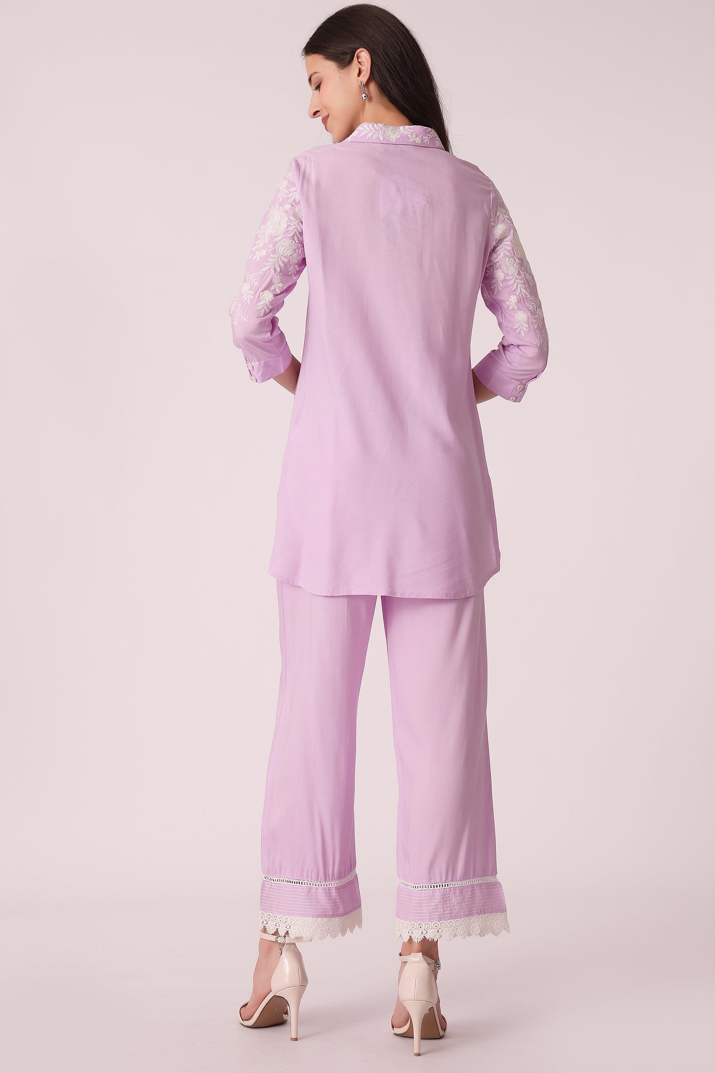 ETHNIC REGULAR FIT EMBROIDERY CORD SET - extra image 2