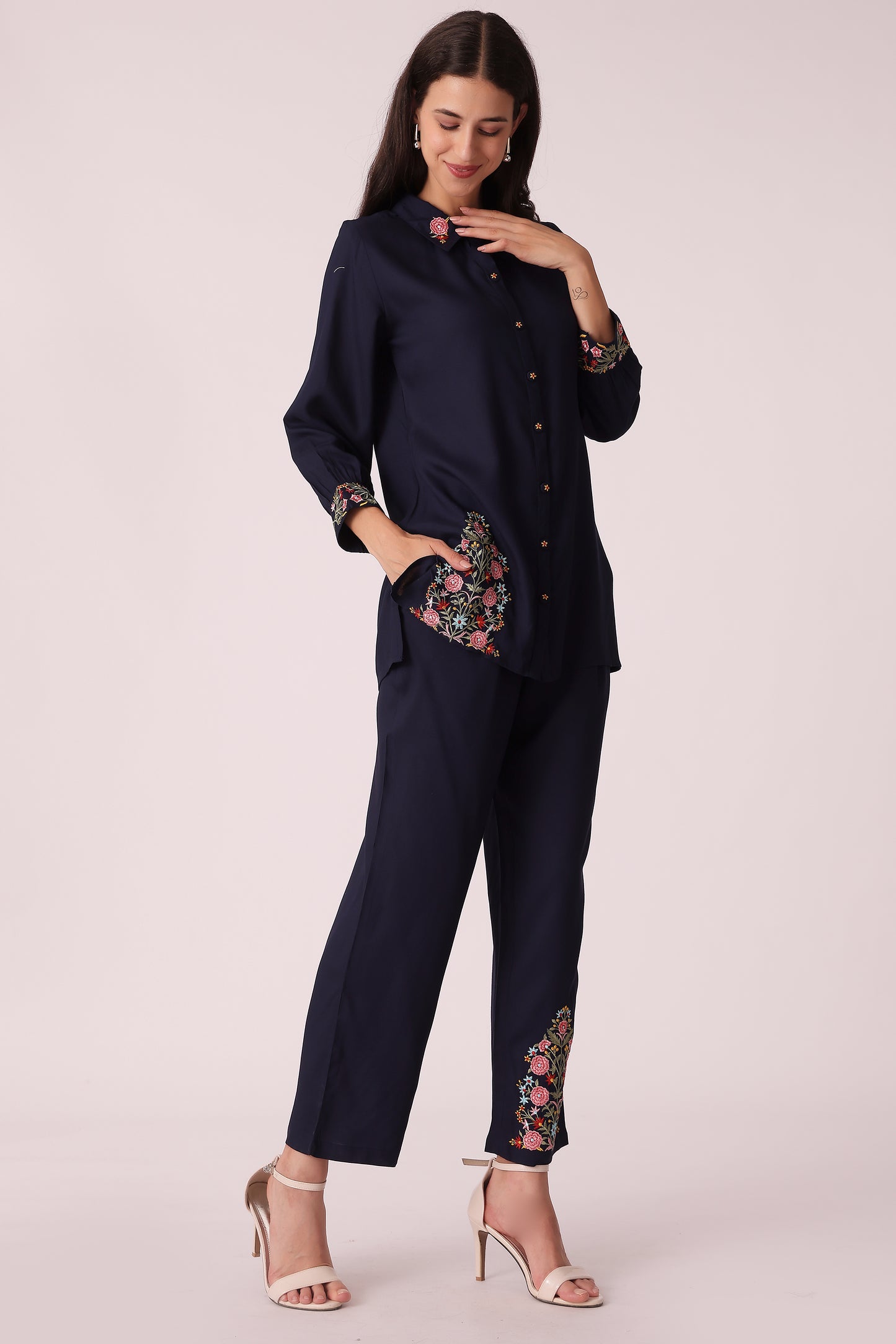 ETHNIC REGULAR FIT EMBROIDERY CORD SET - extra image 3