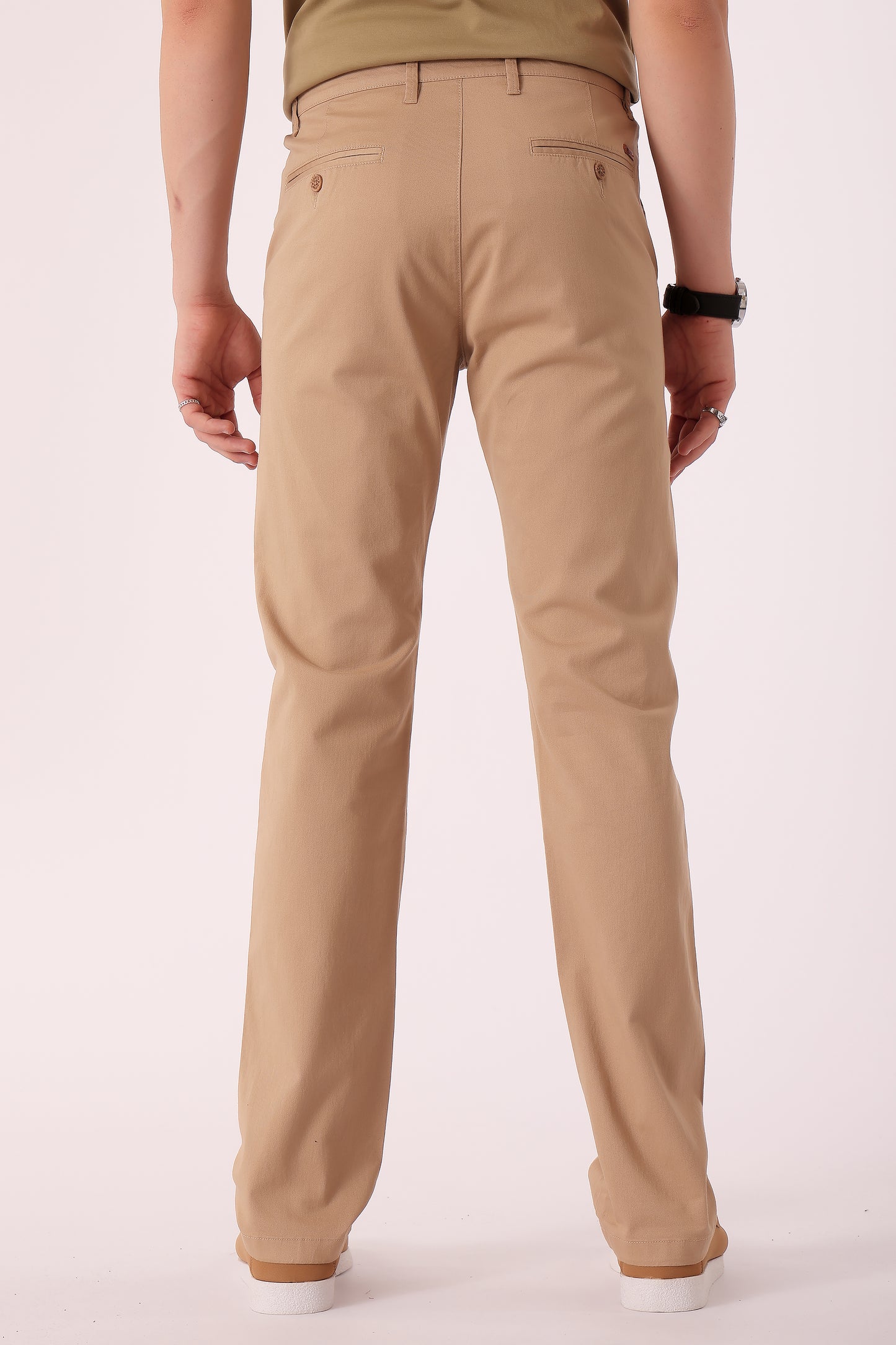Men's Cotton stretch Slim Fit Chinos - extra image 6