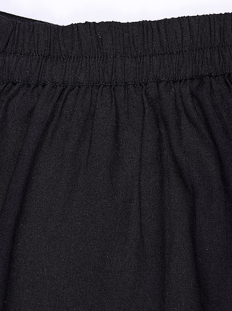 ETHNIC REGULAR FIT SOLID PANTS - extra image 6