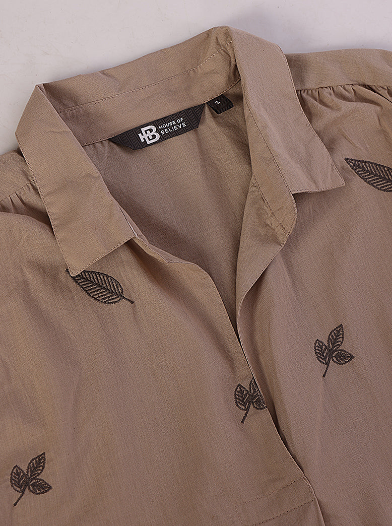 ETHNIC LOOSE FIT ALL OVER EMB KURTA - extra image 4