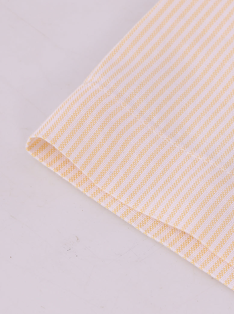 Men's Stripe Oxford Shirt Half Sleeve - extra image 6