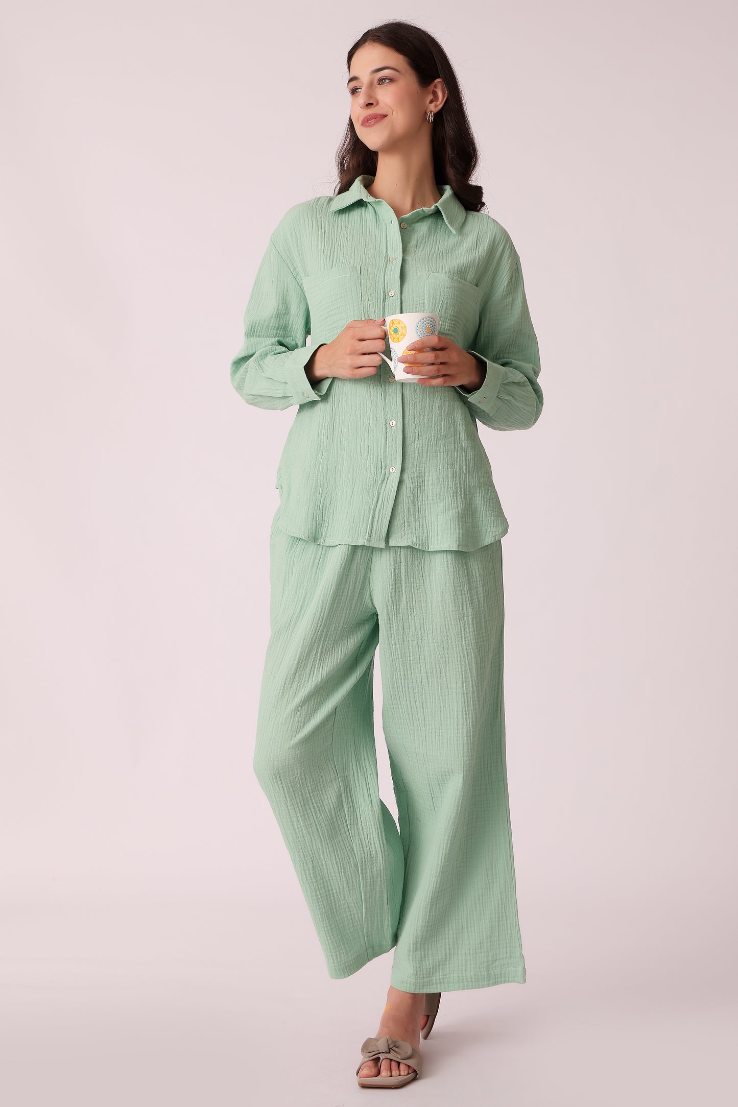 western relaxed casual solid sets - extra image 3