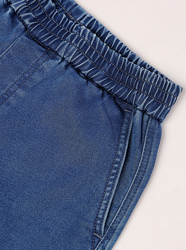western tapered fit casual solid jeans - extra image 4