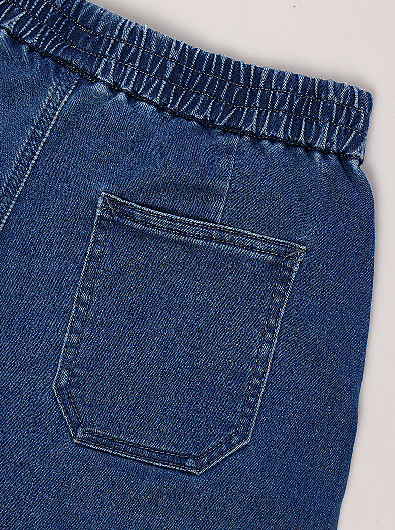 western tapered fit casual solid jeans - extra image 6