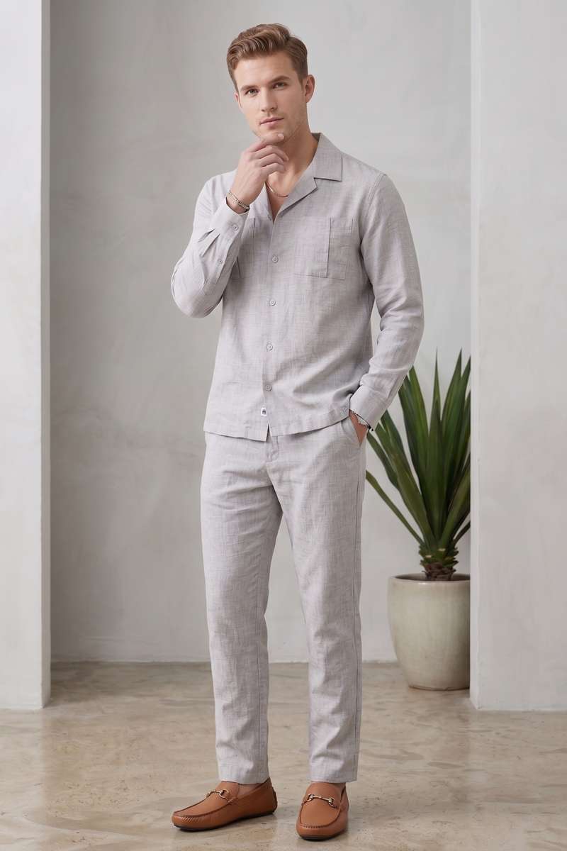 Men's Pure Linen Easy Pant - extra image 5